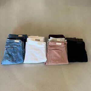 LOT of 11 Pairs AG Adriano Goldschmied Denim All Size 29 - AMAZING VALUE!!!!!